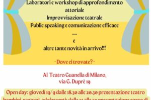 TEATRANDO…S’IMPARA! – OPEN DAY NUOVE PROSPETTIVE APS